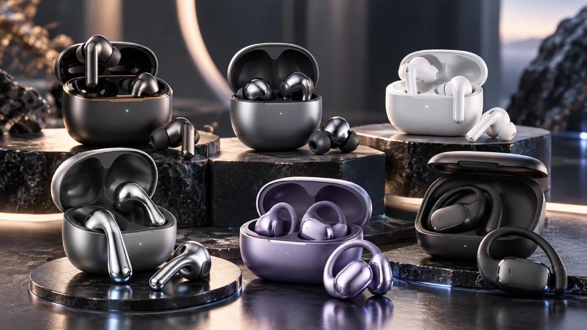 SoTutto_it's tweet photo. Huawei ha costruito nel 2026 una delle gamme di auricolari true wireless più diversificate del mercato. Accanto ai classici modelli in-ear con cancellazione attiva del rumore troviamo auricolari open-fit, soluzioni open-ear a clip e modelli progettati...

https://t.co/m3Uj1KSmcX https://t.co/2YFTDACHkP