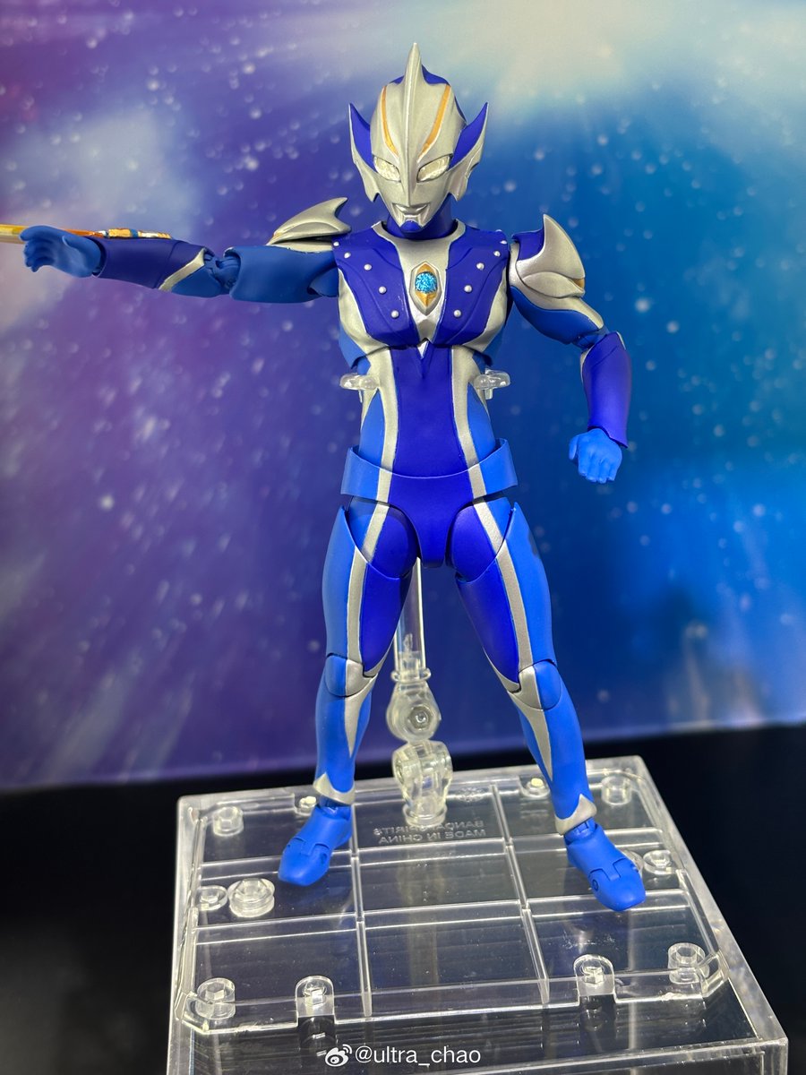 ultrachao1's tweet photo. 【万代魂】S.H.Figuarts 希卡利奥特曼
#WF2026上海 #ウルトラアーツ #ウルトラマンヒカリ https://t.co/EQodlqwJ4h