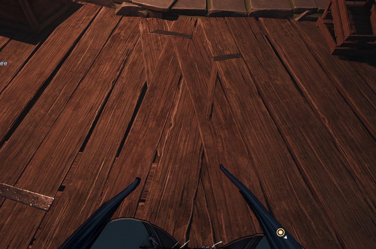 HomelessIbuki's tweet photo. What in the actual woodworking fuck is going on with these planks in #NTE? https://t.co/D5M4qObc8i