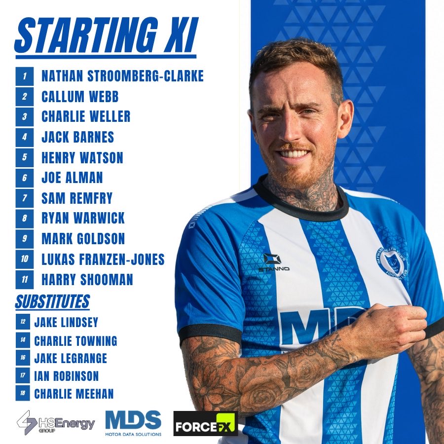 HHTFC's tweet photo. Here’s how your Heath lineup to face Midhurst today!
A warm welcome back to Jake Lindsey!
COME ON YOU BLUES 💙💪
#HHTFC https://t.co/OPAEvGGLaJ