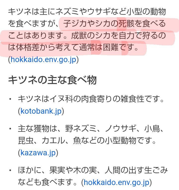 hunabKucanac's tweet photo. 今日からキツネも悪者にし始めた。

ごく小さな子鹿や死んだ鹿を食べることは稀にあっても、臆病なキツネが自分より大きい生きた成鹿を襲うことはまず無いらしいし、ニンゲンが危害を加えたら身を守るため噛むことはあっても、自ら襲うことも無い。
なぜ次々にどうぶつを悪者に？ https://t.co/dY1Oa5HZuE