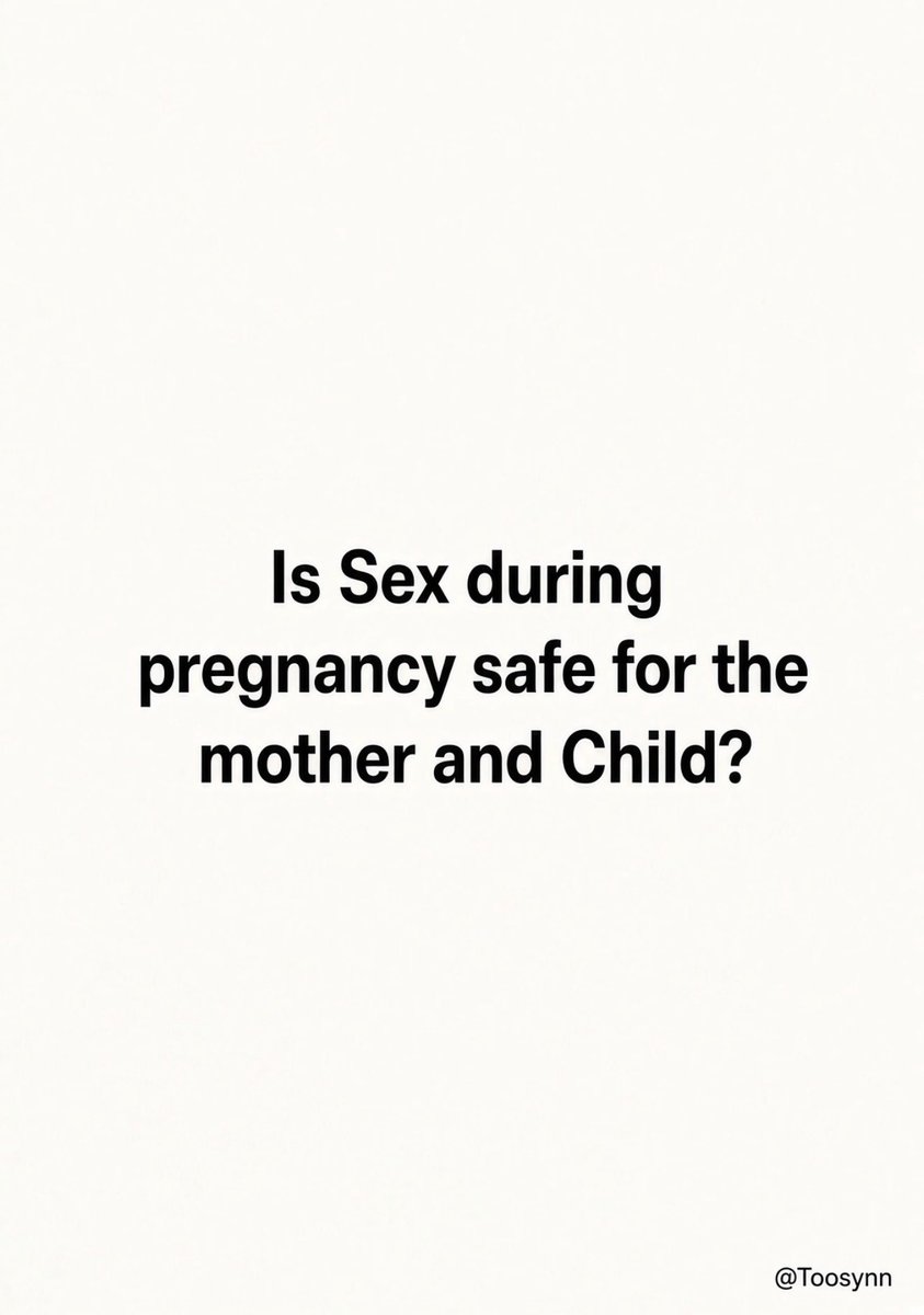 Toosynn's tweet photo. Many women stay away from their husband during pregnancy…Why do they do that? https://t.co/8NVXRo3fHU