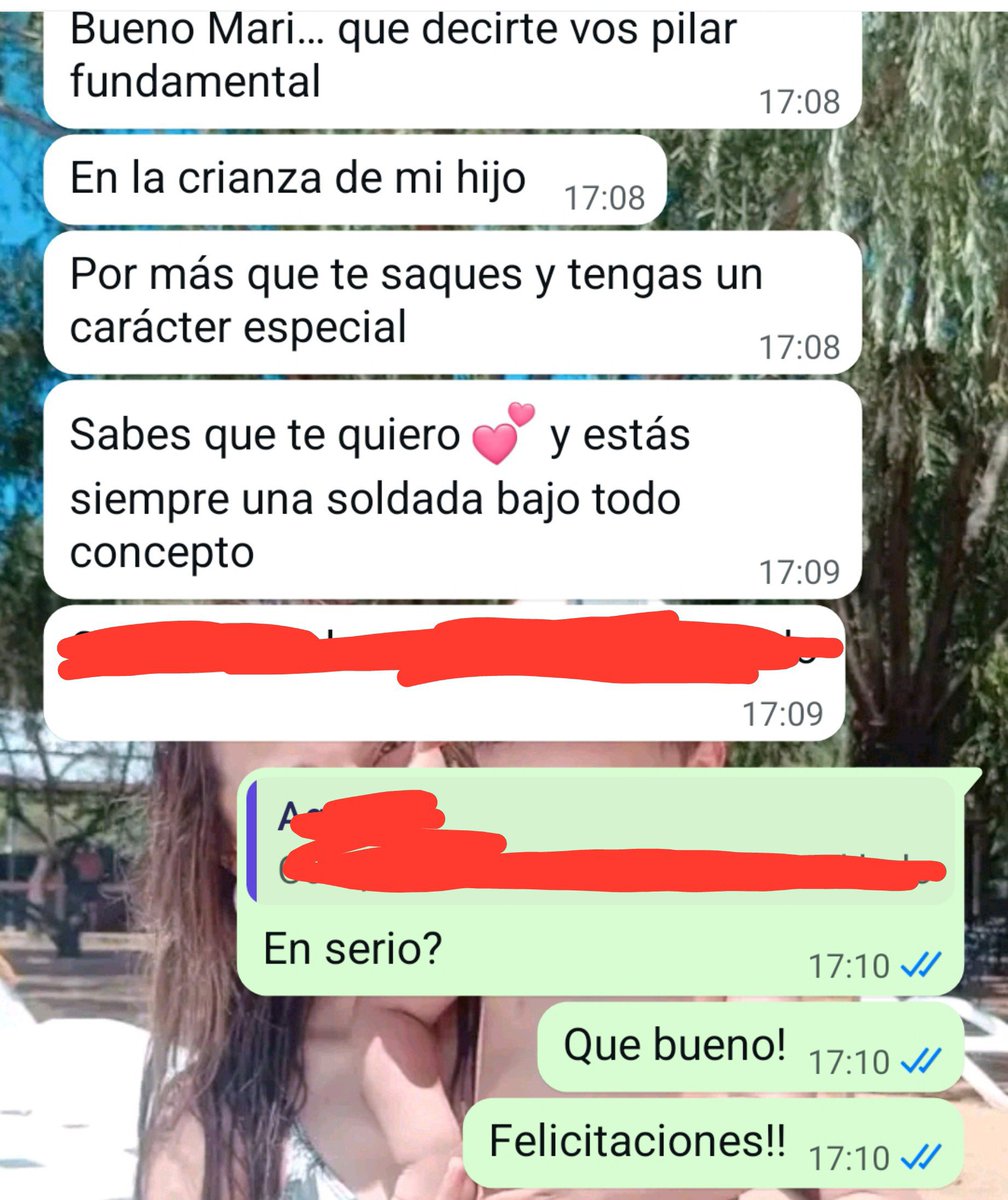 Maririvas968's tweet photo. Y aunque a veces nos matemos, compartir los logros de cada uno y contar con el otro es parte de la buena crianza que intentamos darle a nuestro hijo, porque no dejamos de ser una familia 🙌🏻 https://t.co/UhNrbR4FMF