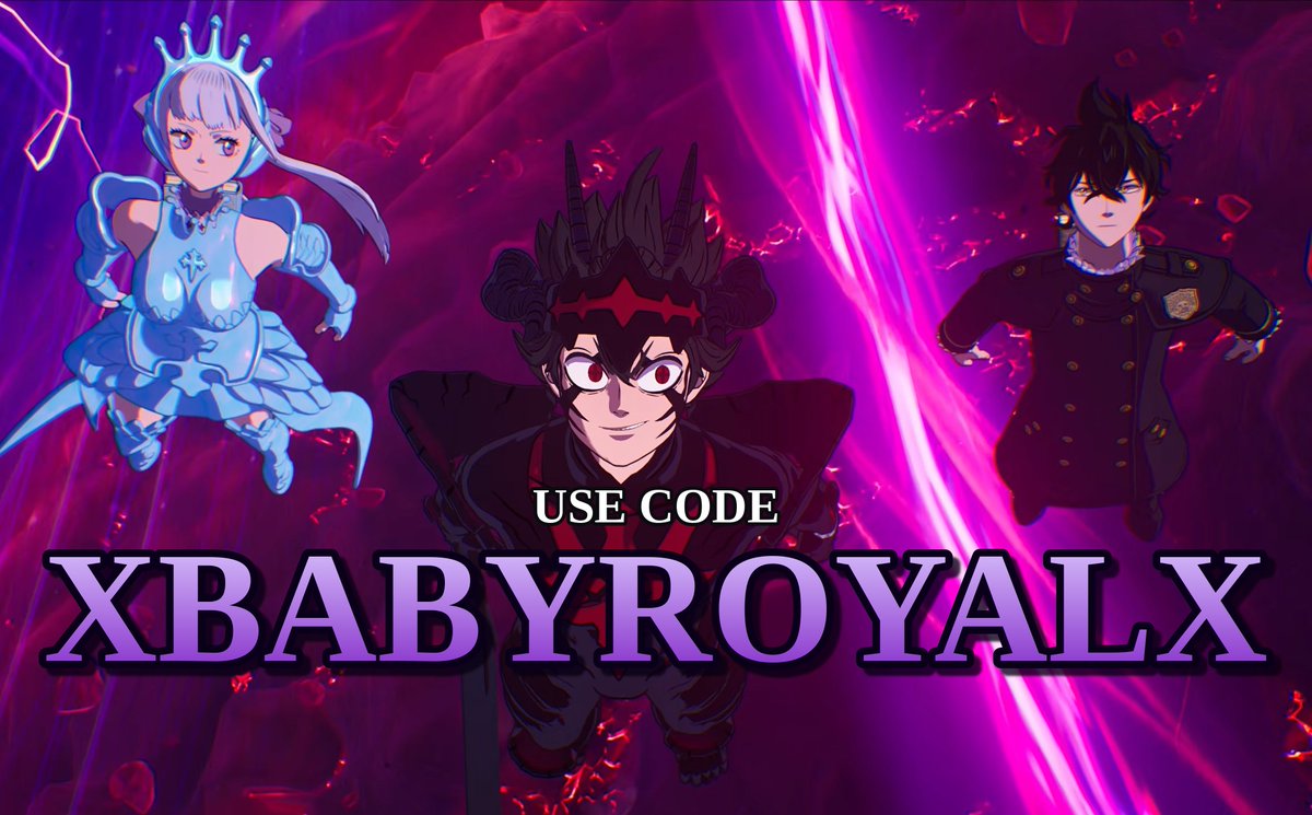 babyroyalszn's tweet photo. Use Creator Code: XBABYROYALX in the Fortnite Item Shop! ⚔️⚡
#epicpartner #fortniteitemshop #fortnite #BlackClover #Asta #Noelle #Yuno #Photography #Halloween #Forto #FortniteArt #Fortography #Photo #FortniteBanners #SupportACreator #CreatorCode #GamingCommunity #FortniteChapter7 #Ad
