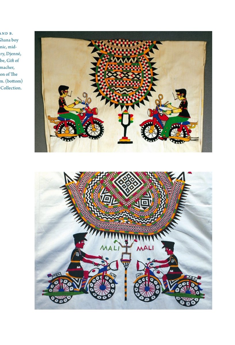 foxypiano's tweet photo. ghana boy tunics, 'created by young Malian men who traveled to Ghana in search of work' in the late 90s. https://t.co/0hYnCqZqTM