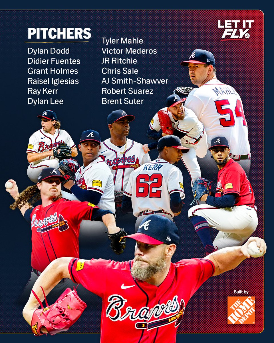 Braves's tweet photo. Your 2026 NLDS roster!

#LetItFly https://t.co/C9Ja61916L