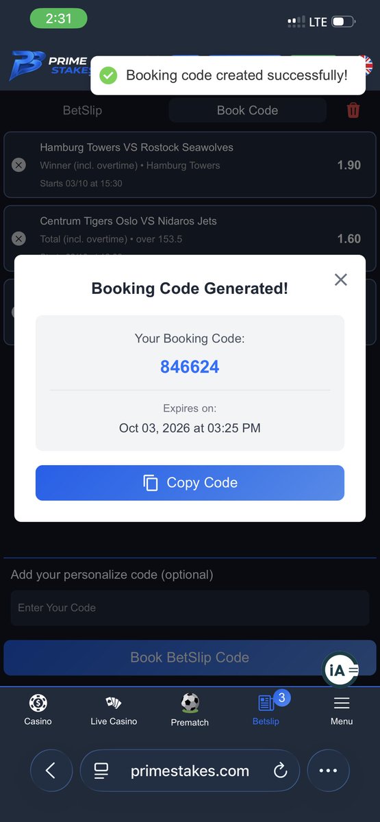 PunterHQx's tweet photo. 7 ODD GAME 

Referral link: https://t.co/FntIKvc9Dm

Promo code: PunterHQ

Lets boom big on #Primestake https://t.co/DgkSYHIP8x