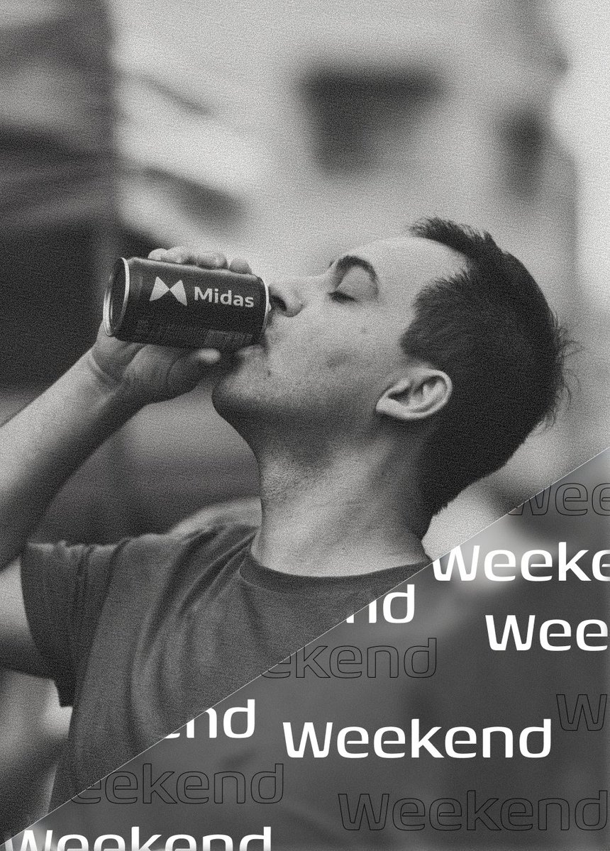 Midas_Lab's tweet photo. Bring your energy back this weekend with #Midas.

Take a sip, reset, and let the weekend begin. it’s time to recharge and enjoy the moment.

#MidasLab #MID