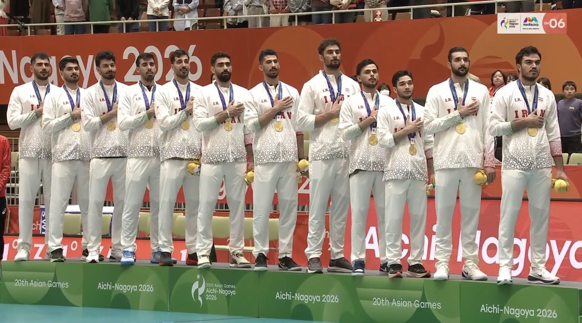 ariesbayeta's tweet photo. My favoriteeeees 😭🙏❤️🇮🇷🇮🇷🇮🇷🇮🇷🇮🇷🥇🥇🥇🥇 4Peat!
#AsianGames2026 https://t.co/cebOvv6X6h