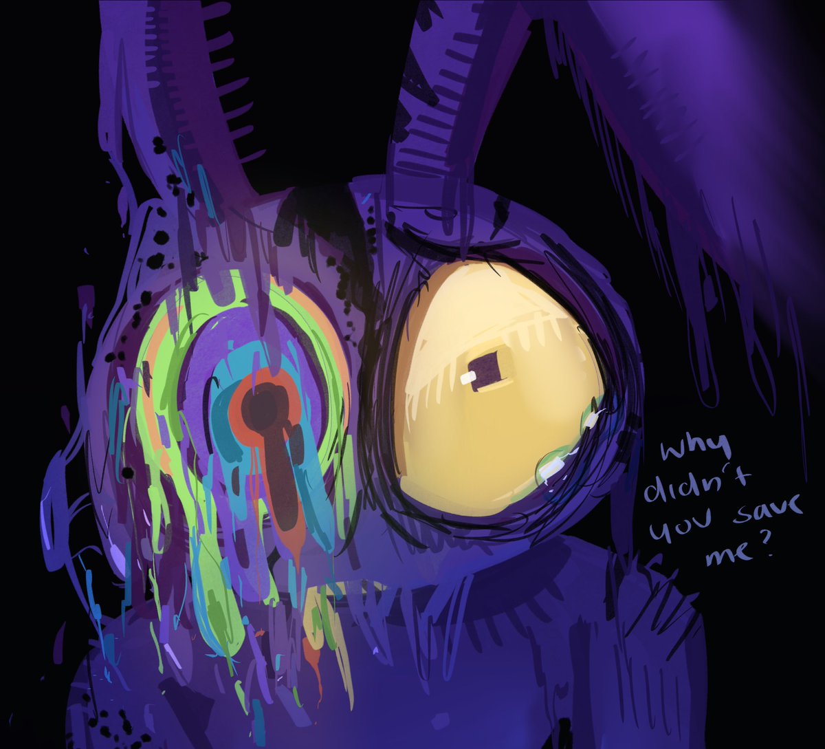 Tastitara's tweet photo. Day 3: horror 

#funnybunnytober #funnybunny #tadc https://t.co/SuJ5nqB1gz