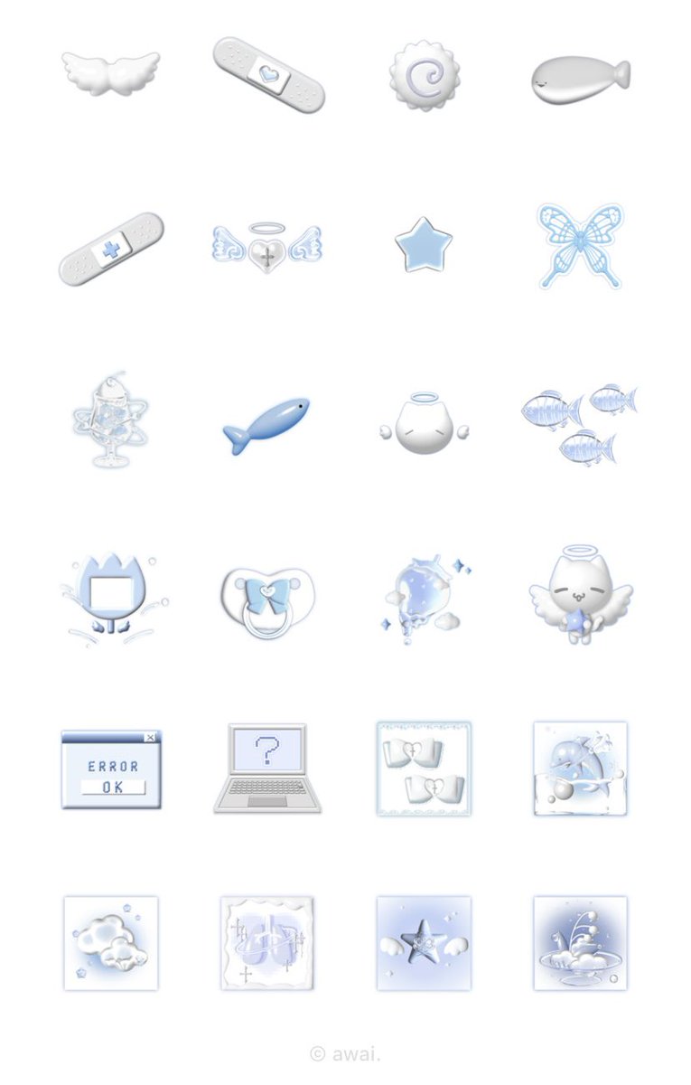 awaawa_suisoh's tweet photo. 🪽LINEスタンプを作りました🫧

写真やスクショに貼って、自由に使えるスタンプです☁️

[天使の小物箱]
https://t.co/Yw5VUden4Y

⤵️使用例 https://t.co/wVnn1QvGN8