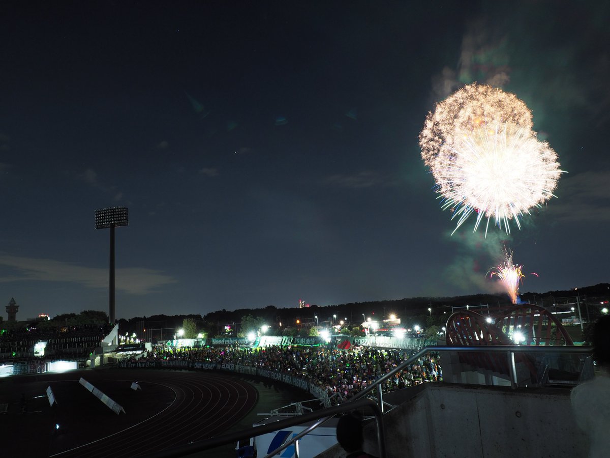 tope0131's tweet photo. エナフェス花火🎆 #SC相模原 https://t.co/xWtHO20C8w