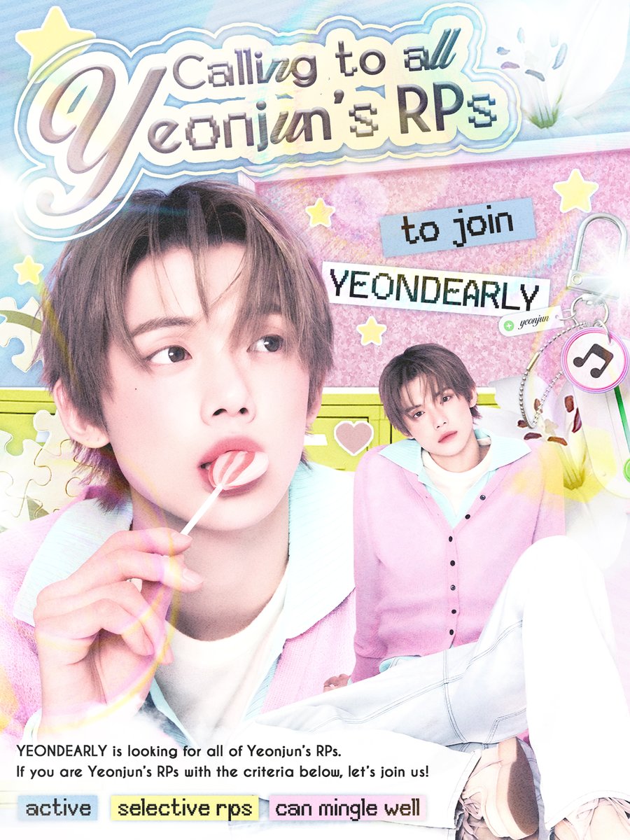 YEONDEARLY's tweet photo. ᅠ
♡ ... Days and months may pass, but YEONDEARLY is still looking for you, 𝗬𝗲𝗼𝗻𝗷𝘂𝗻! Would you like to join us and share the fun together? 🪷*– ⵌ We’re also looking for OA/SQ who’d like to make new friends and connect with us.
ᅠ https://t.co/lDMpgtBaMj