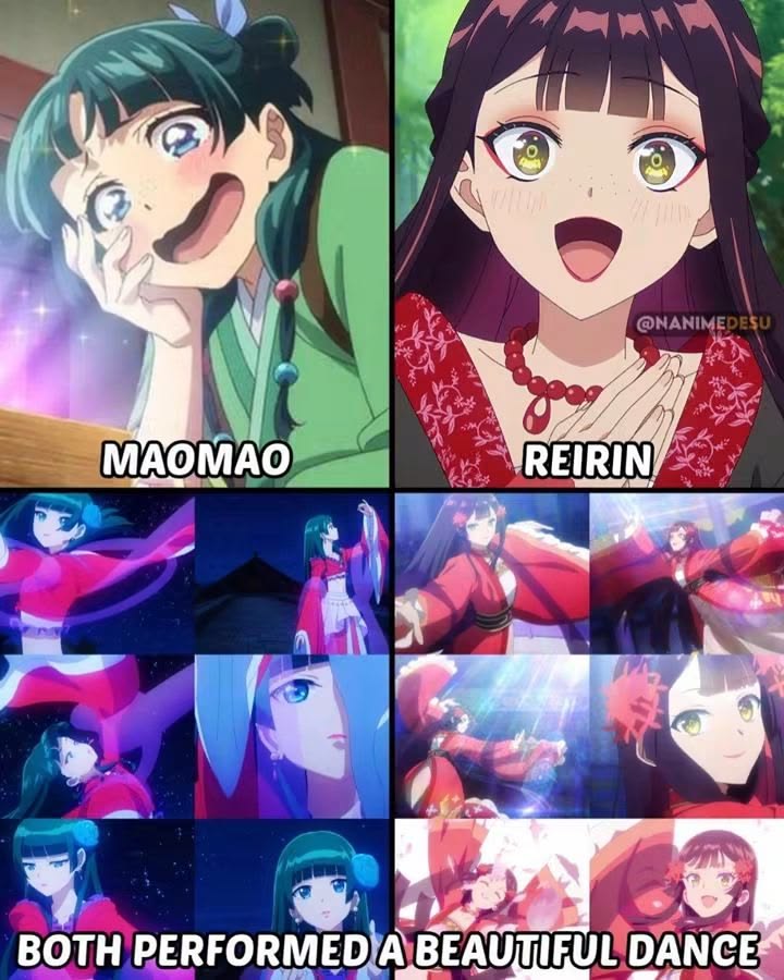 HctorCo55949274's tweet photo. Cuál de las dos más hermosa, esta nueva temporada tenemos a Maomao y la siguiente nuevamente a Reirin 😍 https://t.co/QbhZsNFPfm