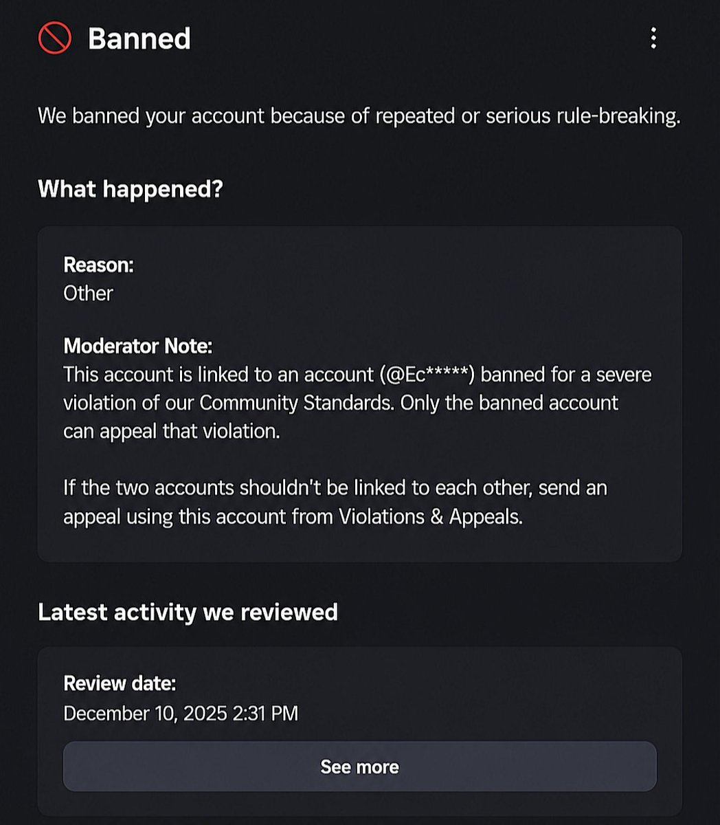 Hacterman_'s tweet photo. A few years ago, I used to worry about protecting my account from hackers and account thieves, but none of them ever caused me as much harm as Roblox itself.+

@Roblox #roblox #robloxban #robloxenforcementban https://t.co/i7u7v5Cwqi