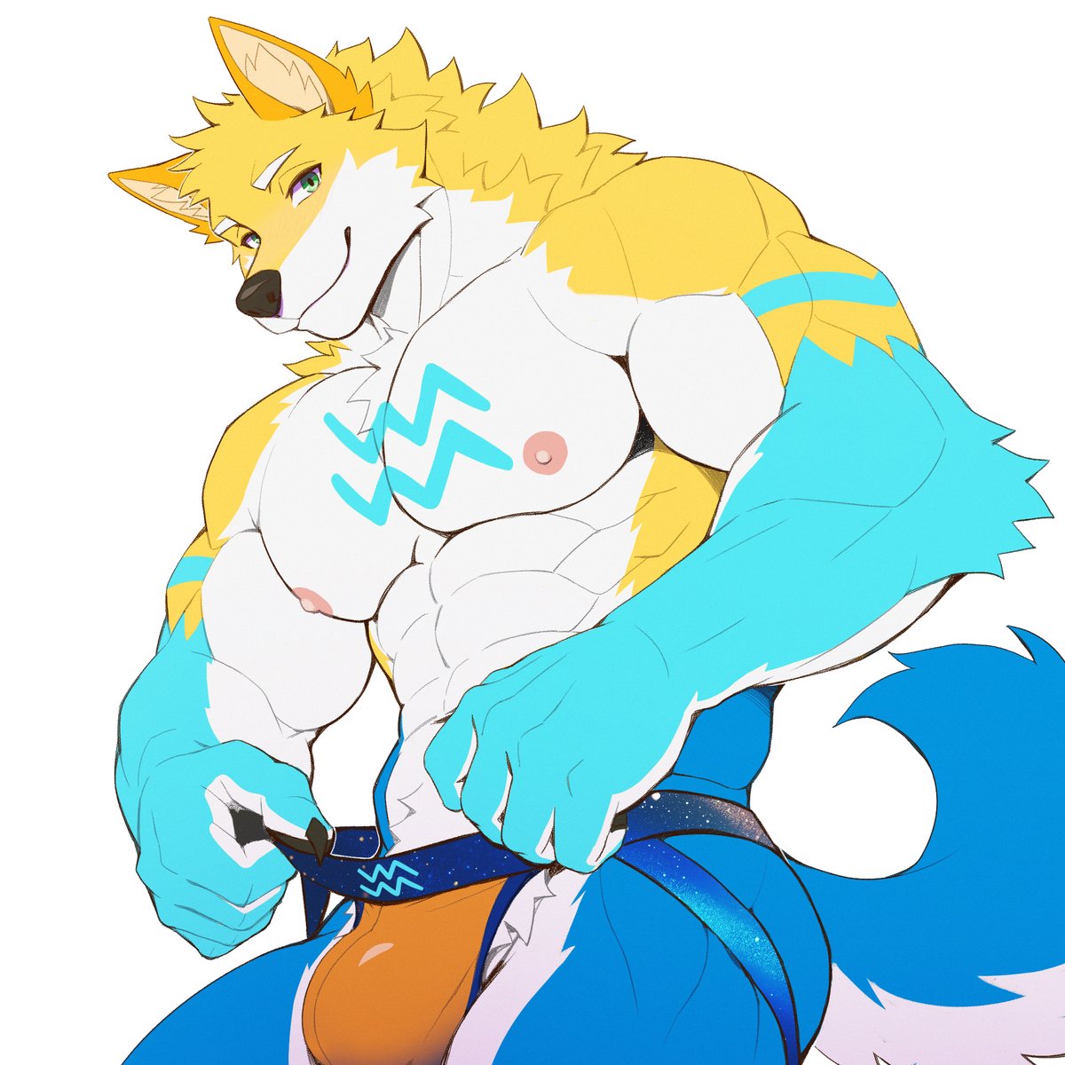 PEAPEAFur's tweet photo. Commission for @hakutatsu88 https://t.co/6f535aZY4c