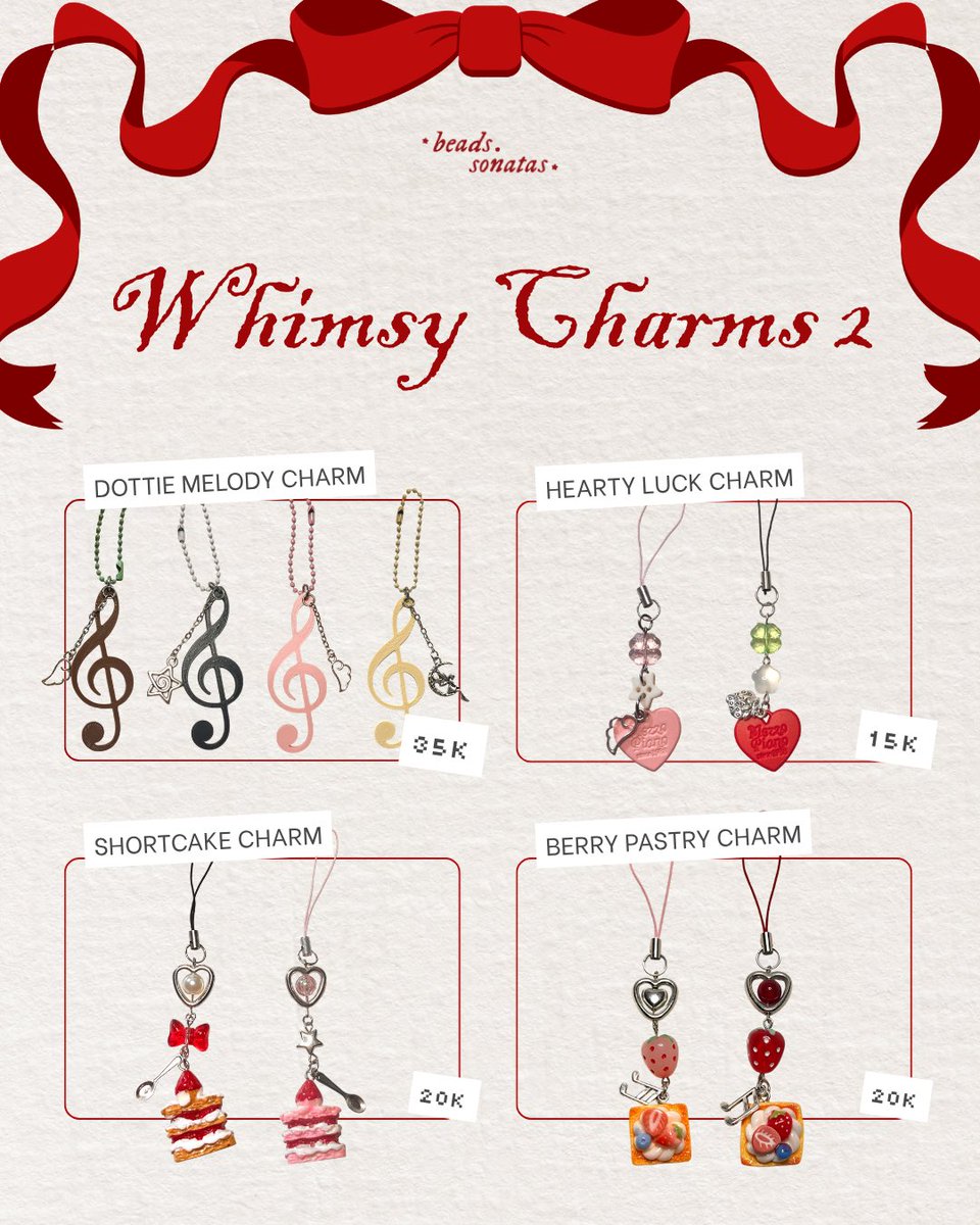 beads_sonatas's tweet photo. Our Full Catalogue is Here !!! ❤️
#CF23 &amp; Arcane Alley BATCH II PRE-ORDER
[❤️&amp;🔁 very appreciated]

🗓️ 3–28 Oct
📦 Pick Up Both Days &amp; Mail Order
🍎 Apothecary Diaries, Originals, Handmade Accessories

🔗 https://t.co/BzaGW8KBjC

#Comifuro23 #cf23catalogue 
(1/2) https://t.co/BghoWRzUxC
