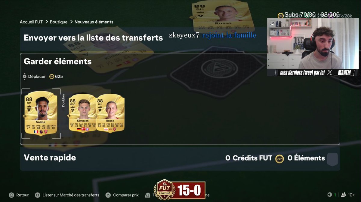 _MaatM_'s tweet photo. 15-0 FUT Champions FC 27 ✅🔥

Le matchmaking était banal en vrai comme d'hab j'ai pas vu de dinguerie, 41212 ball 👇

Code de Stingray : 3wQHo7P@B1j# 🛠️

Dembouz X Remy 🇫🇷🤫 https://t.co/qKzyvEBK3G