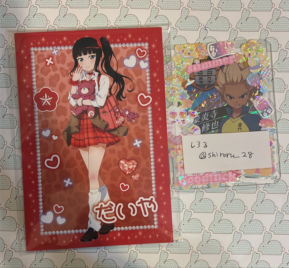 Shiroru_28's tweet photo. @O_o12o_O2 初めまして。
検索よりお声がけ失礼いたします。
当方、ダイヤちゃん1点お迎えしております。曜ちゃんとの交換は可能でしょうか？
こちら友人分となりますので、推しの方を優先していただいても構いません。
ご検討いただけますと幸いです。
よろしくお願いいたします。 https://t.co/ai7Phma0Cb