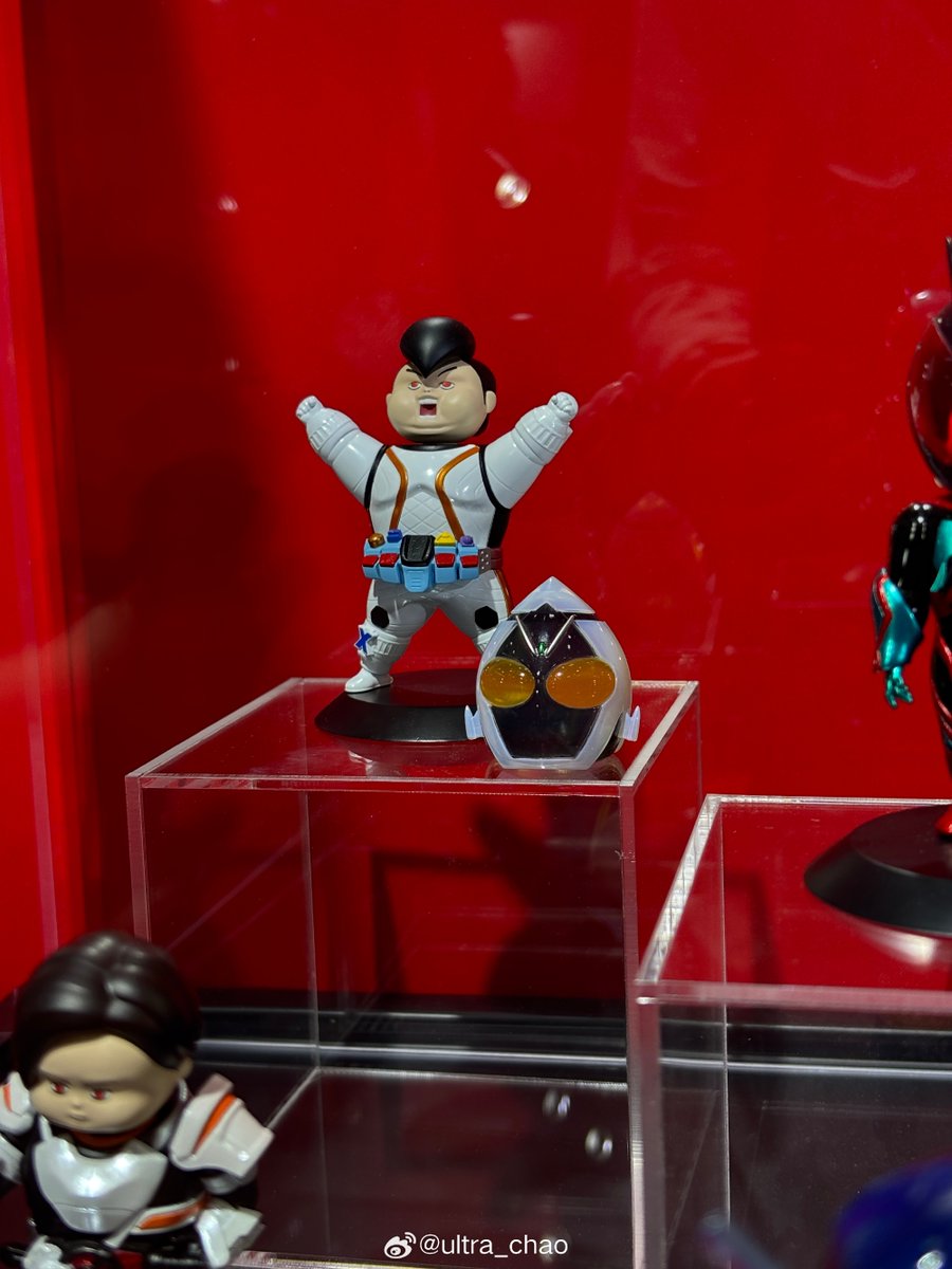 ultrachao1's tweet photo. 【万代南梦宫】假面骑士潮玩
designer:石井モタコ
#WF2026上海 #仮面ライダー https://t.co/WhljnufYQS