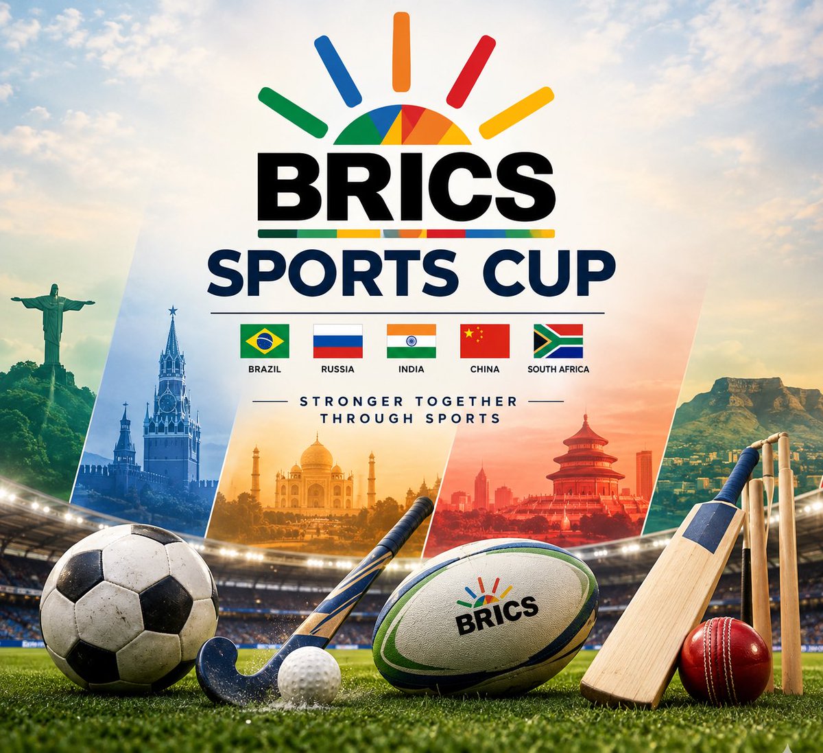 KantInEastt's tweet photo. India should push for a BRICS Sports Cup with football, hockey, rugby &amp; cricket. 

Full member states : Brazil, China, Egypt, Ethiopia, India, Indonesia, Iran, Russia, Saudi Arabia (membership status noted), South Africa, and UAE https://t.co/PjWkuYJiaQ