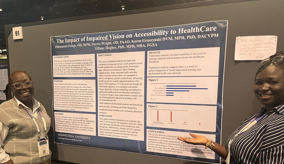 drwrightisright's tweet photo. Celebrated having a poster with my former student! So proud of her and her current successes as a Resident! #Academy26 https://t.co/XF3MJAF3lr