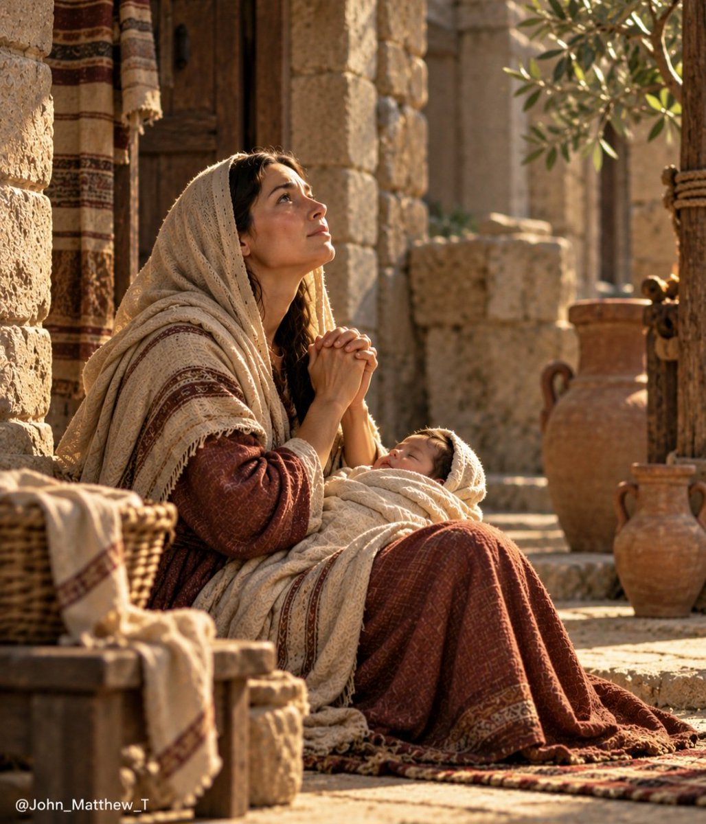 John_Matthew_T's tweet photo. Hannah carried a deep longing in her heart and spent years praying to God. She was deeply distressed, but she continued bringing her heart before Him instead of giving up.

“I prayed for this child, and the Lord has granted me what I asked of him.”
— 1 Samuel 1:27

Hannah’s story reminds us that waiting can be painful, but God hears prayers even when the answer does not come quickly.

She kept trusting God through the tears, and in His time, her prayer was answered.