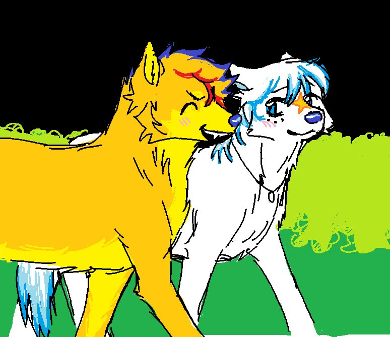 catlikestomauu's tweet photo. whats their ship name??? #wolfstory https://t.co/4RwcQviTV6