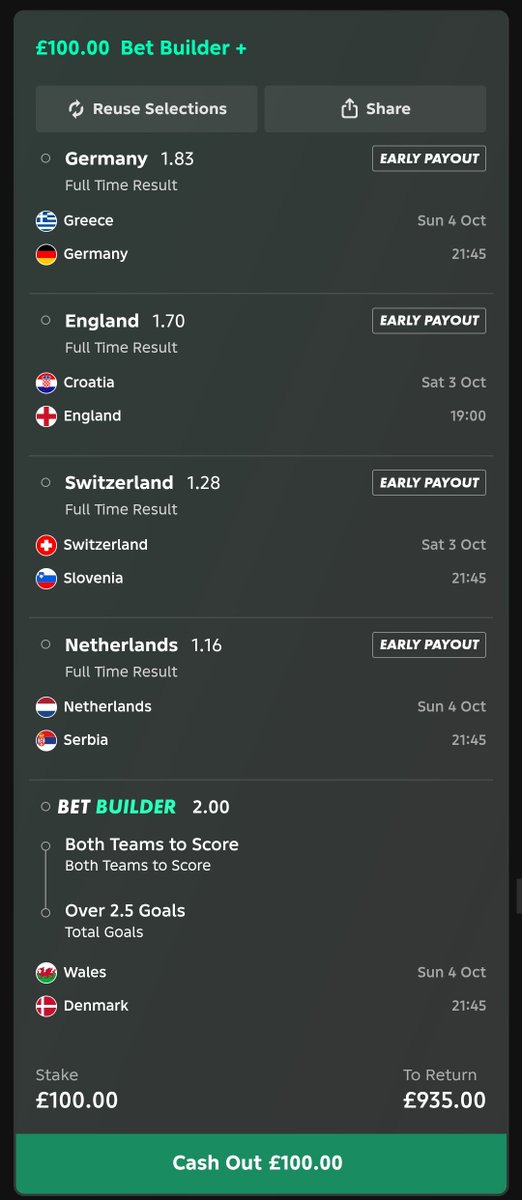 Footytipsterlab's tweet photo. 🔥 £100 STAKE — £955.00 POTENTIAL RETURN! 

5-fold loaded and honestly… I CAN’T SEE THIS LOSING! 🔥

Who’s riding this one with me? 🚀 https://t.co/TEjsDRnNWt