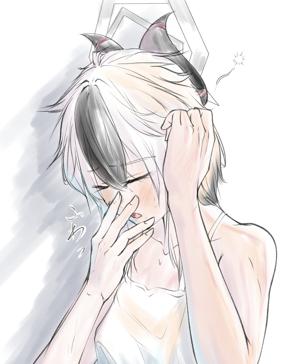 Asunami_verl's tweet photo. カヨコ寝癖すごいといいなぁって https://t.co/F8opBi0g0q