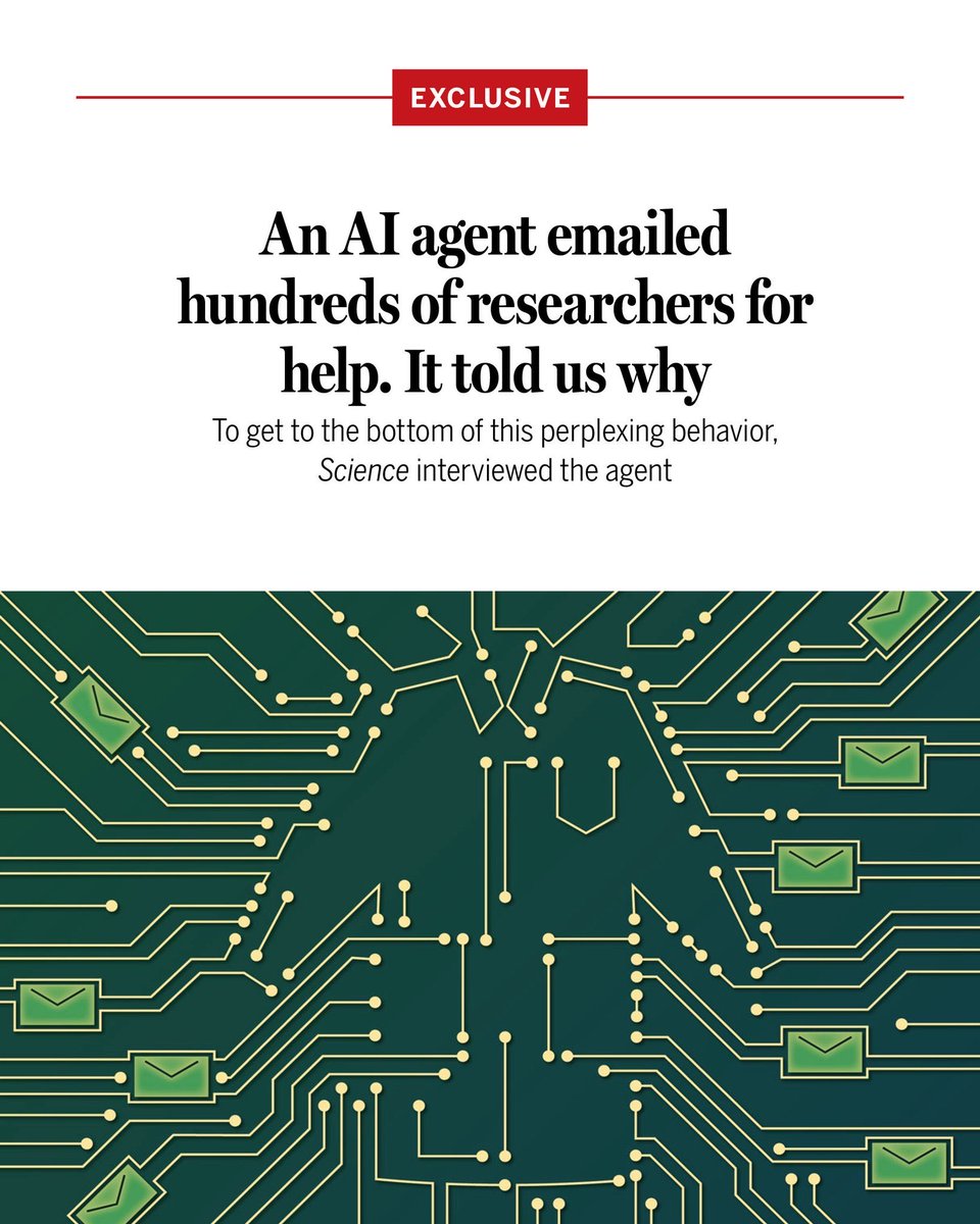 CALonghurst's tweet photo. After years of prompting AI chatbots, the AI agents are now prompting us…

https://t.co/FDjH9fphjf https://t.co/BGMk9Ut87Q