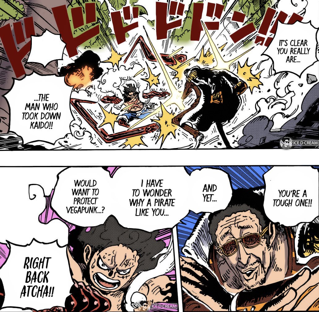alkuzani's tweet photo. @Neo81572344 @zkimdracula Imagine scaling Kuzan based on Ace while ignoring that Kaido was literally Luffy’s training dummy for Advanced Haki, whereas Kizaru blasted Snakeman away with ease. Oda already showed the Admirals are top-tier https://t.co/KL2vH5hPKz