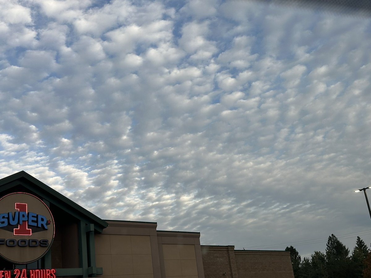 VoteTisha's tweet photo. Most all of the clouds I see now don’t look like what they were when I was a child. #geoengineering #Idaho https://t.co/4ztlFH2uj5