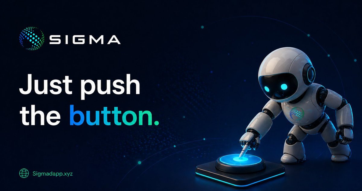 usesigma's tweet photo. Just push the button 🅾️

Sigma handles comprehensive risk intelligence;

🔍​ Advanced Token Auditing
📉 Real-Time Market Dynamics
💪 Liquidity Assessment
🚀 Omnichain Capability

Sophisticated enough for the expert, simple enough for the newcomer.

Just push the button.🔘 https://t.co/kmGAn9BY2f