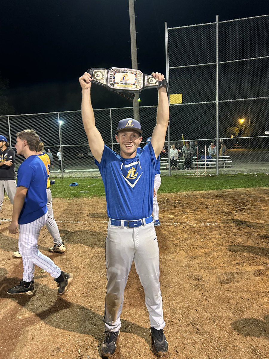 Lancer_BASE's tweet photo. Blue captures an 8-7 win with a walk off home run by 2022 grad and game MVP, Landon Price. Video above is 2019 grad Jaden Youtsey hitting a 3 run home run last night. Thank you to everyone who played and attended. We appreciate your support of the Lincolnview baseball program! https://t.co/0m051RTv0A