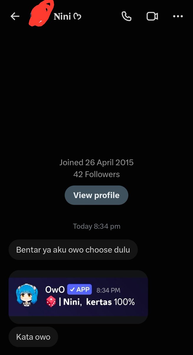 PenantiKala's tweet photo. Gapapa ya Niiii... Selamat yang milih Max.

Next round 20.41, yang kalah di round ini bilang yaaak biar gw suruh si Max kirim dare :) https://t.co/7MHbmQDcey