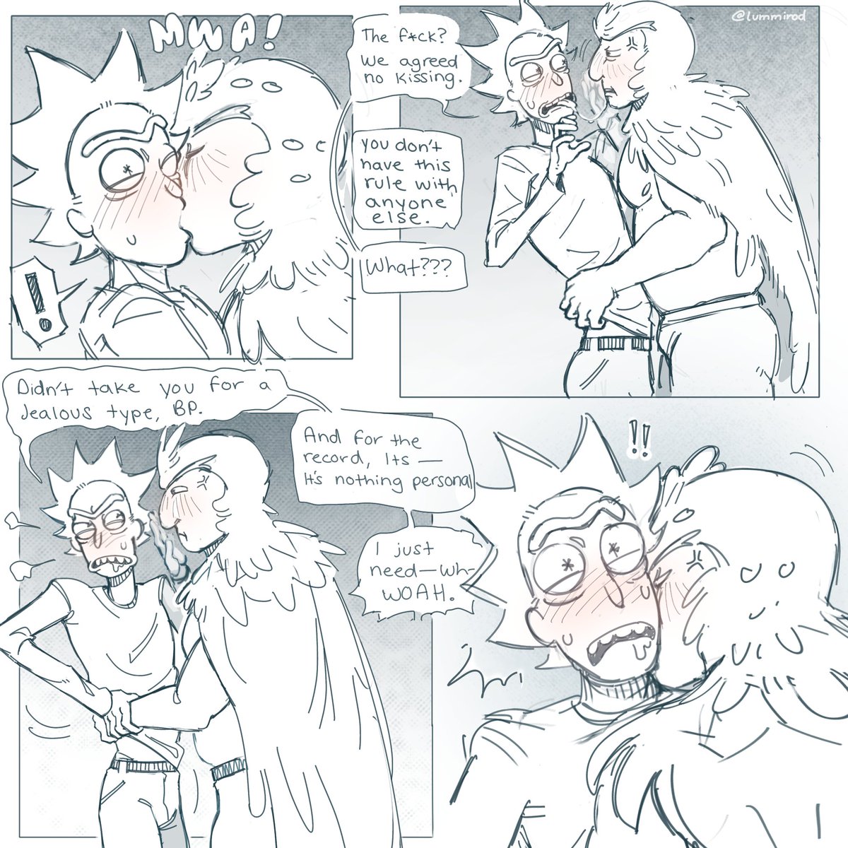 lummirod's tweet photo. #birdrick meet up
[Part 1]

🔞‼️ https://t.co/AVVMGtKu3w