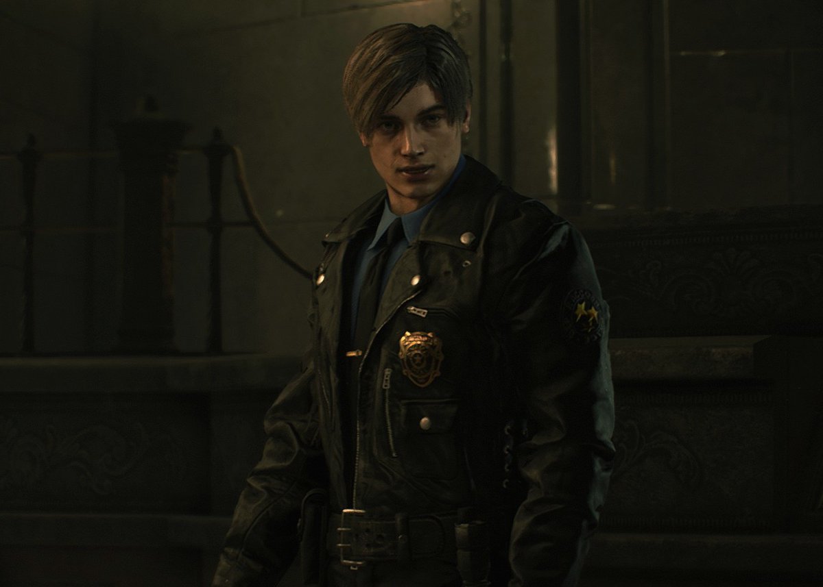 adasgirl_'s tweet photo. my favorite re2r leon mod of all time https://t.co/oNkUirm1kG