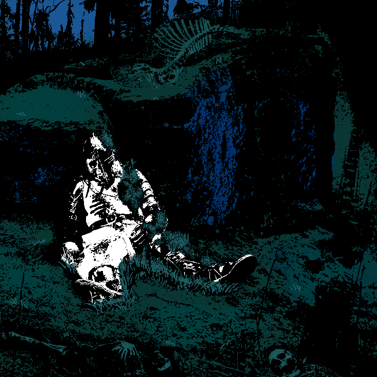 K4MZ1K's tweet photo. Knighttober DAY 3 - The Moss Knight

#knight #knighttober #inktober #photobash https://t.co/rPRioqsnkh