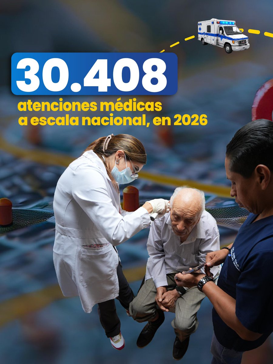 IESSec's tweet photo. ¡Atención de calidad en tu domicilio!🩺🏠

Acercamos servicios médicos del #IESS a nuestros afiliados y jubilados. Si no pueden movilizarse a un hospital, nuestros médicos van hacia ellos.

Desliza y conoce más sobre nuestro programa de #VisitasDomiciliarias. ⬇️

#ParaEsoEstamos https://t.co/PrIELSaJtA