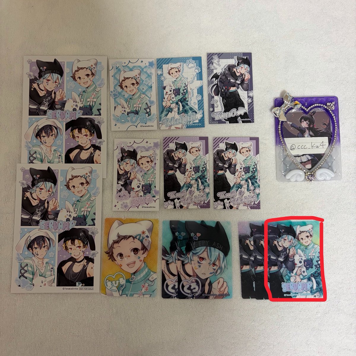 ccc_kw4's tweet photo. @r8z17 初めまして、検索より失礼します。こちら纏めてのもので申し訳ありません。同種真昼＆クロとの交換は可能でしょうか？ご検討お願いします https://t.co/emy7AQL1NI
