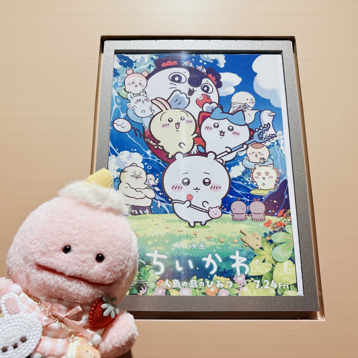 tofuaya's tweet photo. ちいかわ観てきた！ https://t.co/d2gcWdsODq