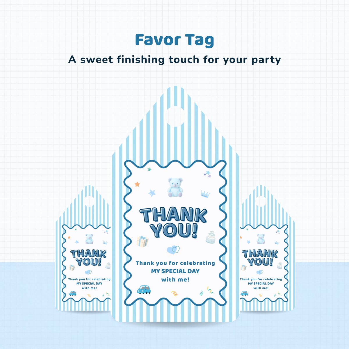 ShowPixelLab's tweet photo. 🐦 X Post
I AM ONE! 💙
✨ Editable Canva templates
💌 5×7 Invitation
📱 Mobile Invitation
🧁 Cupcake Toppers
🏷️ Favor Tag
💙 Thank You Card
🎉 Welcome Sign

DIY • Editable • Printable
Available on Etsy:
https://t.co/FD6GjJ17Ww
#Etsy #FirstBirthday #BoyBirthday #CanvaTemplate https://t.co/QQdl9FL7X6