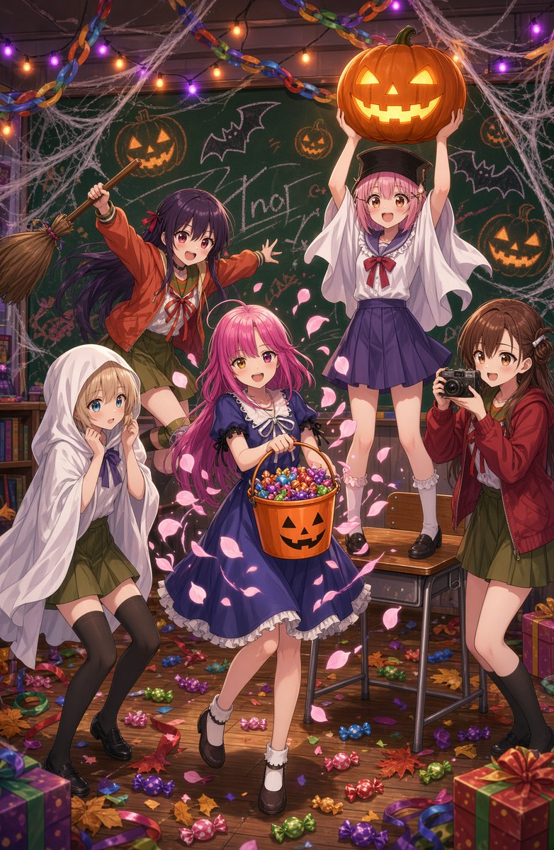 lamain297081894's tweet photo. I hope every American watches "Gakkou Gurashi!" before Halloween.

This zombie apocalypse animation will not only scare you with its shocking twist, but also make you feel deeply sad.

Watching this animation will deliver a shock unlike anything you've experienced in any zombie movie or drama.

At the same time, it will make us realize how precious our peaceful and ordinary daily lives are.

Make sure to watch this anime.

#がっこうぐらし
#gakkougurashi
#schoollive