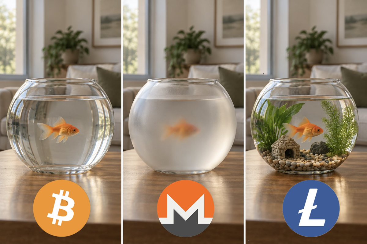 JumpToLTC's tweet photo. REASONS I CHOSE LITECOIN #02
CRYPTO vs MWEB
Because Litecoin gives you options. #Ł https://t.co/31wnyoEaoz