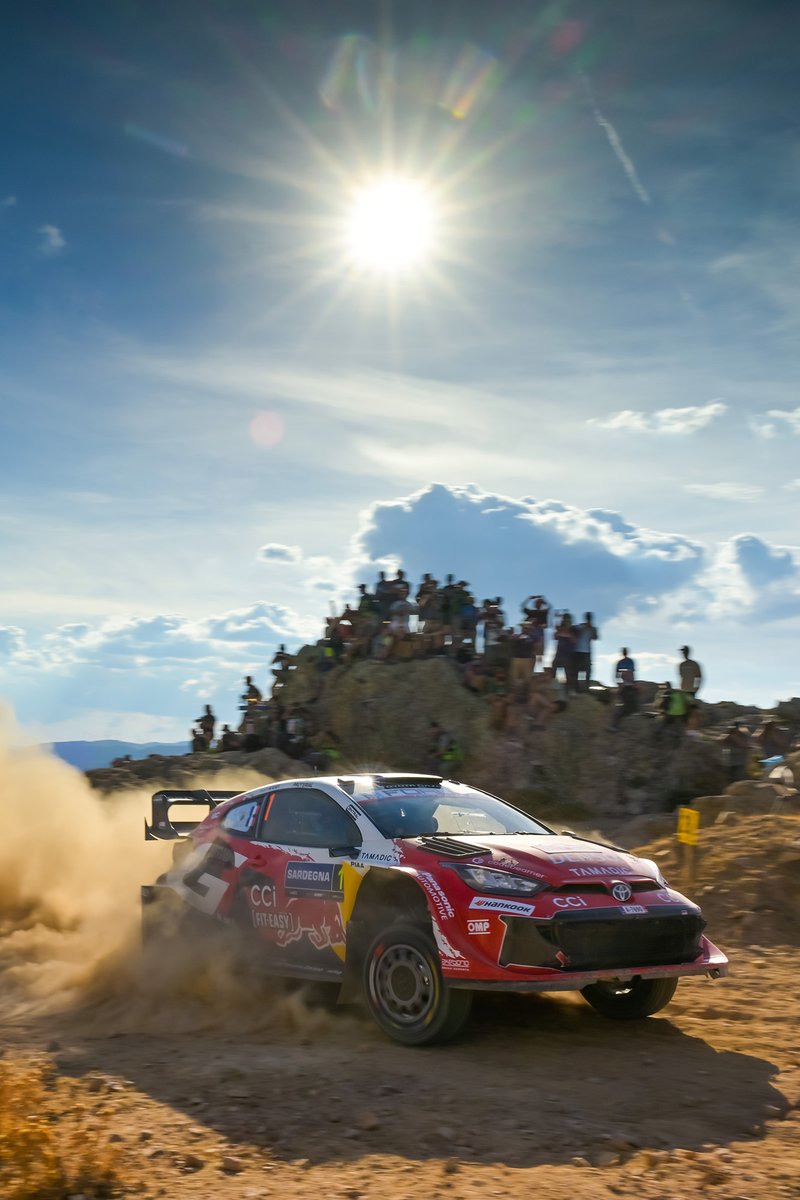 SebOgier's tweet photo. Stage win 🥇

SS11 Lerno - Sa Conchedda - Monti Di Alà 2 (24.14 km)
1⃣ OGIER 13'44.2
2. Fourmaux +1.7s
3. Solberg +3.3s
4. Pajari +7.9s
5. Evans +18.2s

🎙️ "It's the most beautiful stage of the weekend, so we tried to enjoy. A little bit more flow and more speed. Tyres are suffering in there, not so much grip, but we tried to drive clean."

🇫🇷 "C'est la plus belle spéciale du week-end, alors on a essayé de se faire plaisir. Elle est un peu plus fluide, plus rapide. Les pneus souffrent dans celle-ci, il n'y a pas tellement de grip, mais on a essayé de rouler proprement."

O/A after SS11:
1. Solberg
2⃣ OGIER +36.6s
3. Fourmaux +55.7s
4. Pajari +1'20.1
5. Evans +2'12.6

#WRC #RallyItaliaSardegna 🇮🇹