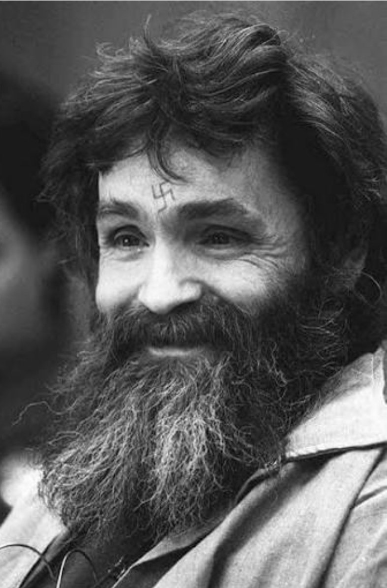 SamuraiNasty's tweet photo. @WilliWinzi95848 "Charles Manson" is that you? https://t.co/laUbdfpVa2