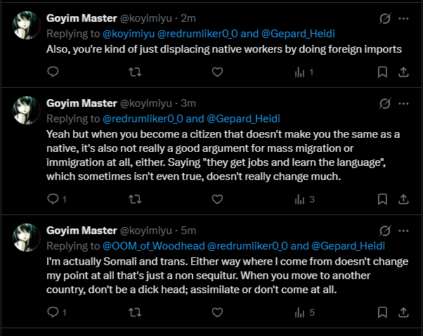 Gepard_Heidi's tweet photo. That one guy who thinks commenting would do anything https://t.co/XotMRzY1C0