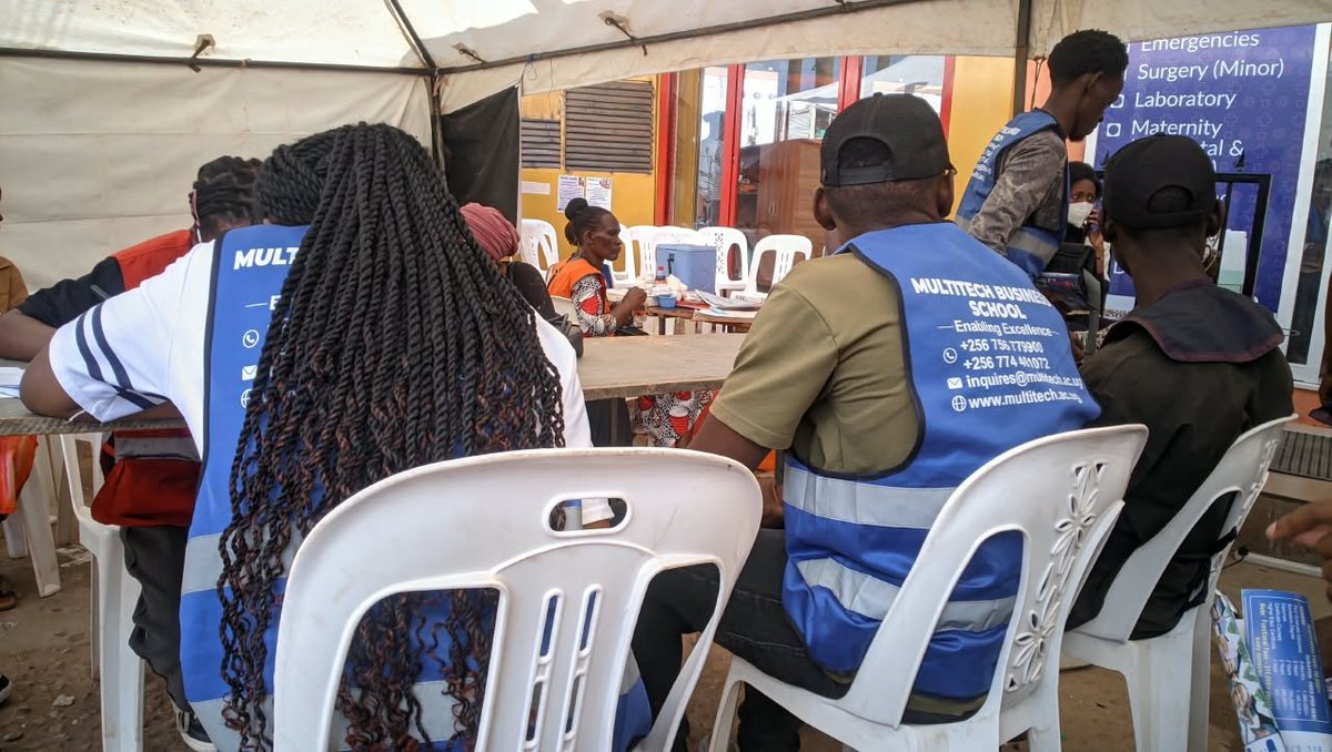 drknowledgebenj's tweet photo. Today was one of those days that reminded me why I care so much about the work we are doing a @MULTITECHBS .

I coordinated a medical camp in partnership with Bukesa Medical Center, bringing health services to our students and the wider Bukesa community.

We were able to offer services including HIV & syphilis testing, Hepatitis B testing, malaria testing, cervical cancer screening, immunisation, blood grouping, blood donation, dental screening and counselling.

I want to sincerely appreciate Multitech Management, for trusting the idea, supporting it and making sure it could happen.

Thank you to Bukesa Medical Center for the partnership and for extending these services to our community.

And to my Guild team; thank you. A lot of the work that made today possible happened quietly: calls, coordination, mobilisation, logistics and making sure things moved. I saw the effort.

For me, the real value of initiatives is 
I want to keep pushing for a Multitech where our work translates into things students and the surrounding community can actually feel and benefit from.

Today was one of those days. And I am proud of what we put together.
