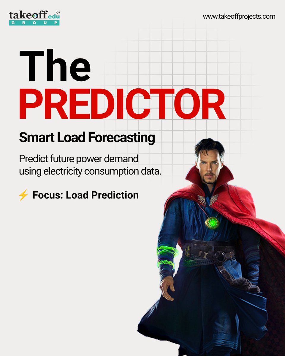 takeoffedugroup's tweet photo. 🦸 AVENGERS OF THE SMART GRID ⚡

Make your EEE project smarter with:
🔮 Load Forecasting | 🚨 Fault Detection | 🤖 Grid Automation

🎓 Get EEE Project Guidance
📞 +91 9030333433
🌐 https://t.co/ORPpSE3cRO

#TakeoffProjects #EEEProjects #SmartGrid #PowerSystems #Tirupati https://t.co/6dfYyFAgue
